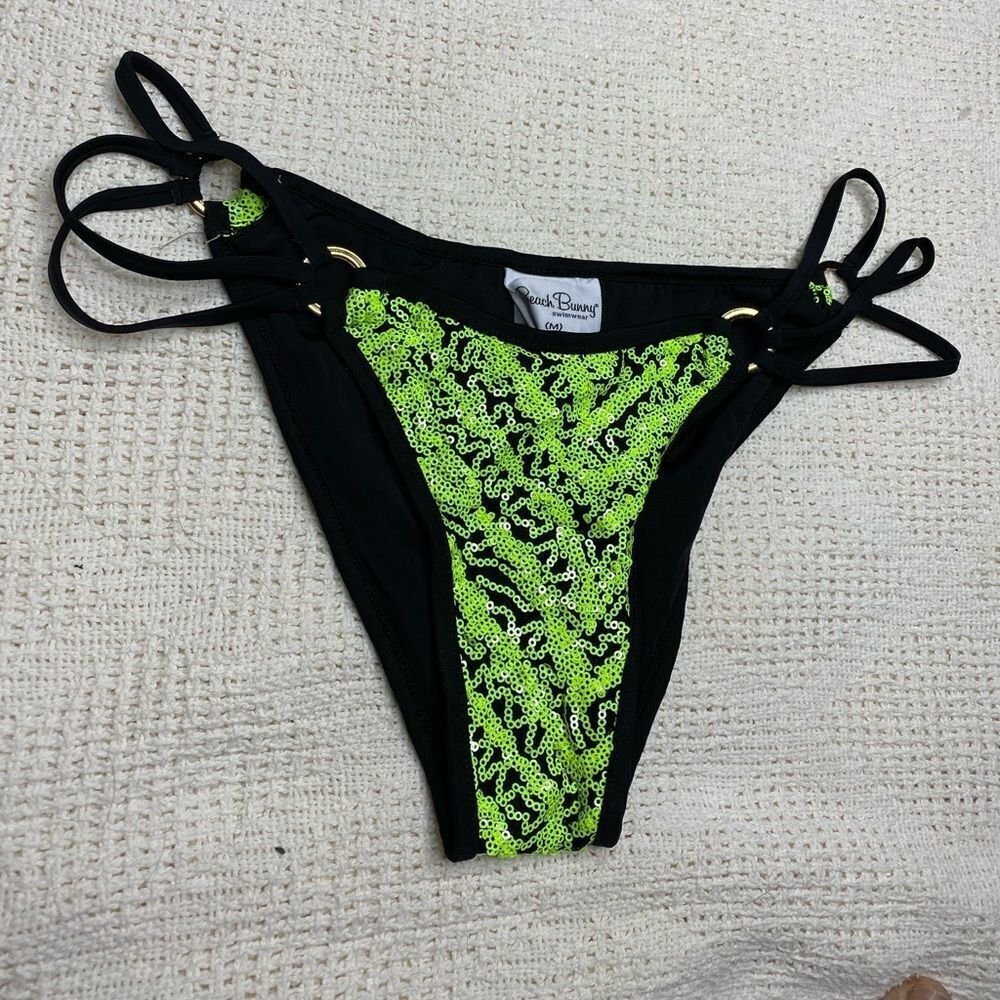 Beach Bunny Mystic Shine Sequin Bikini Bottom‎ - Picture 4 of 8